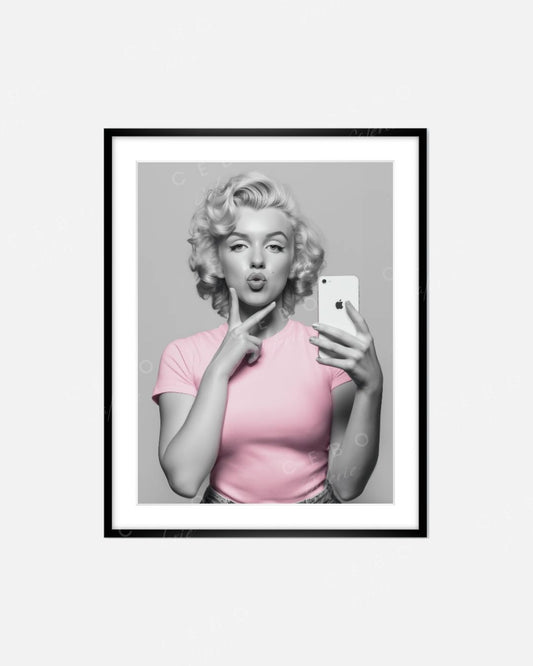 Cadre Selfie Marilyn