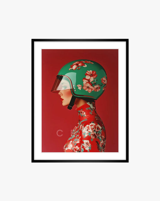 Floral Rider Frame