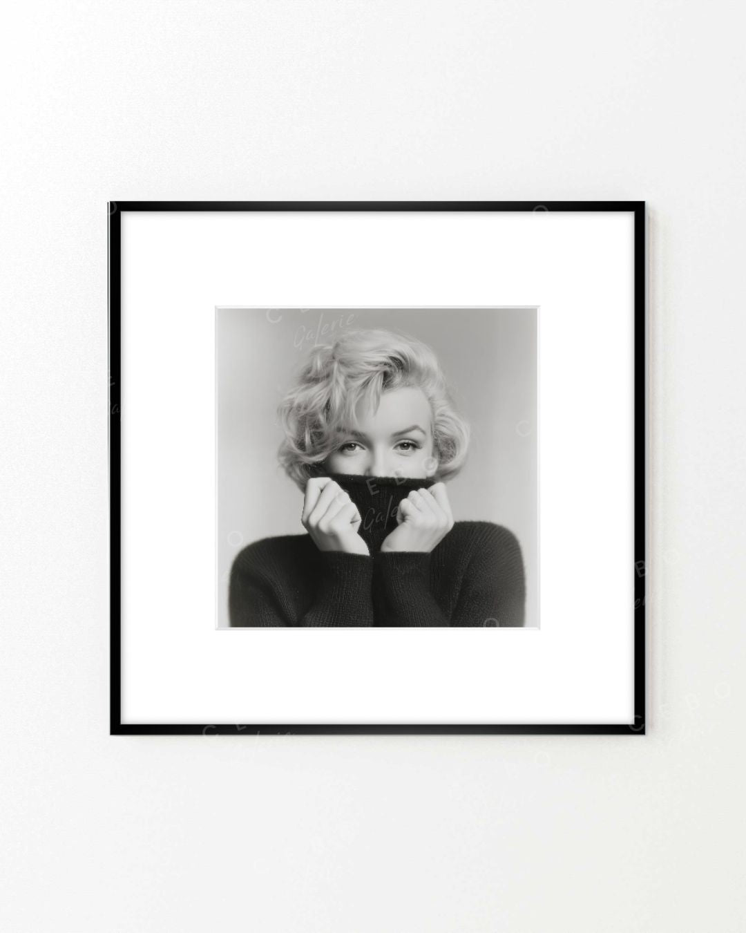 Gerahmter Kunstdruck „Secret Marilyn“