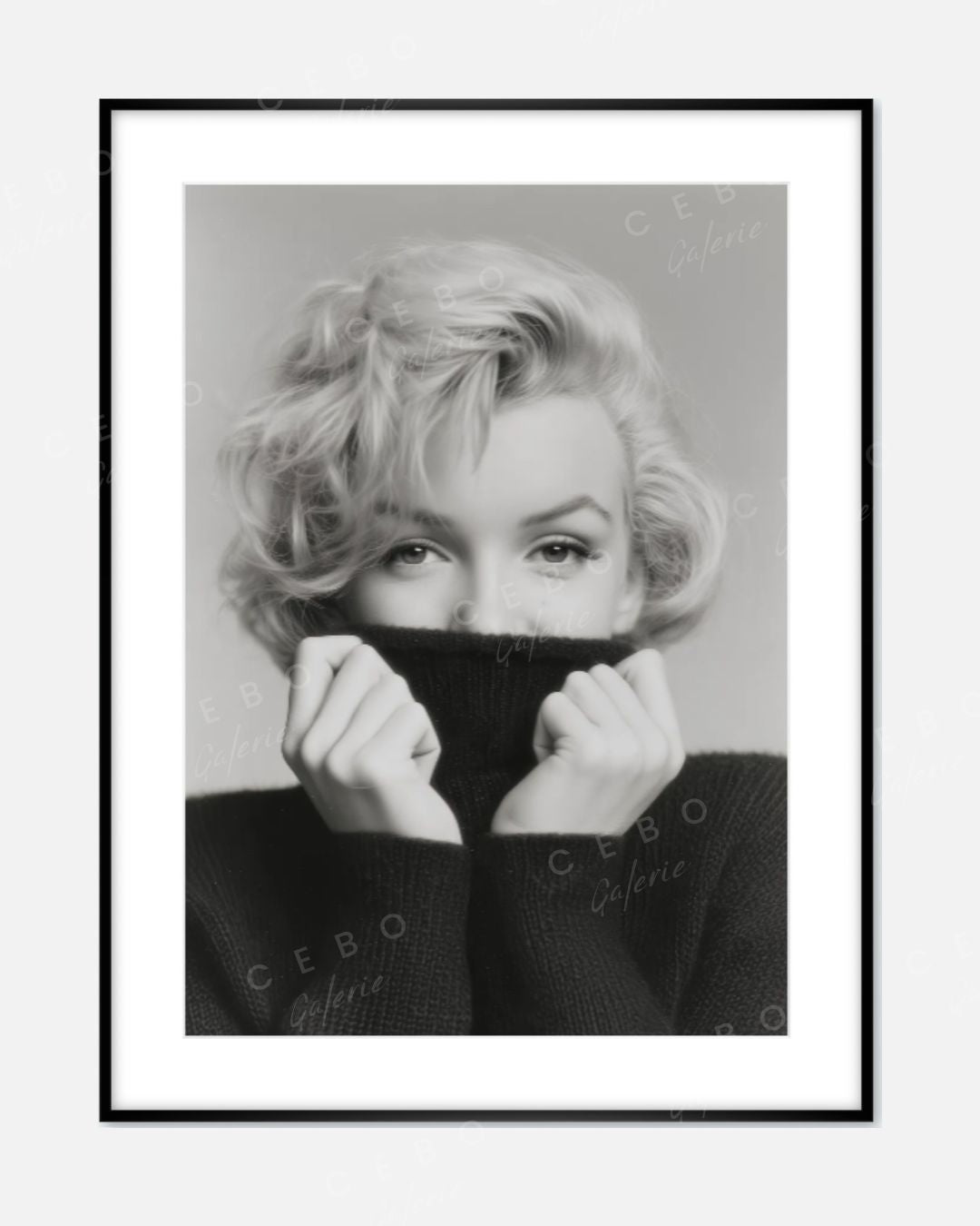 Gerahmter Kunstdruck „Secret Marilyn“