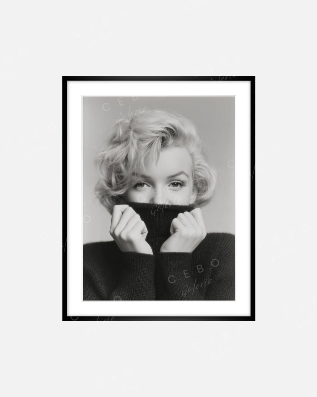 Gerahmter Kunstdruck „Secret Marilyn“