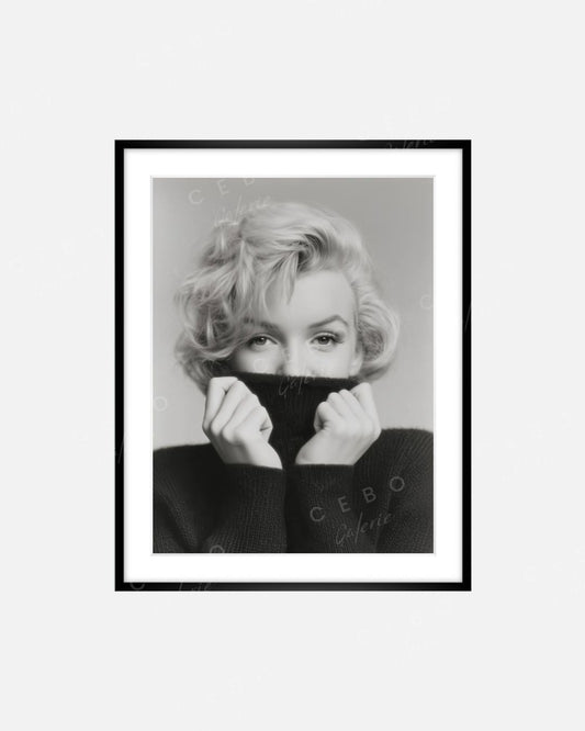 Gerahmter Kunstdruck „Secret Marilyn“