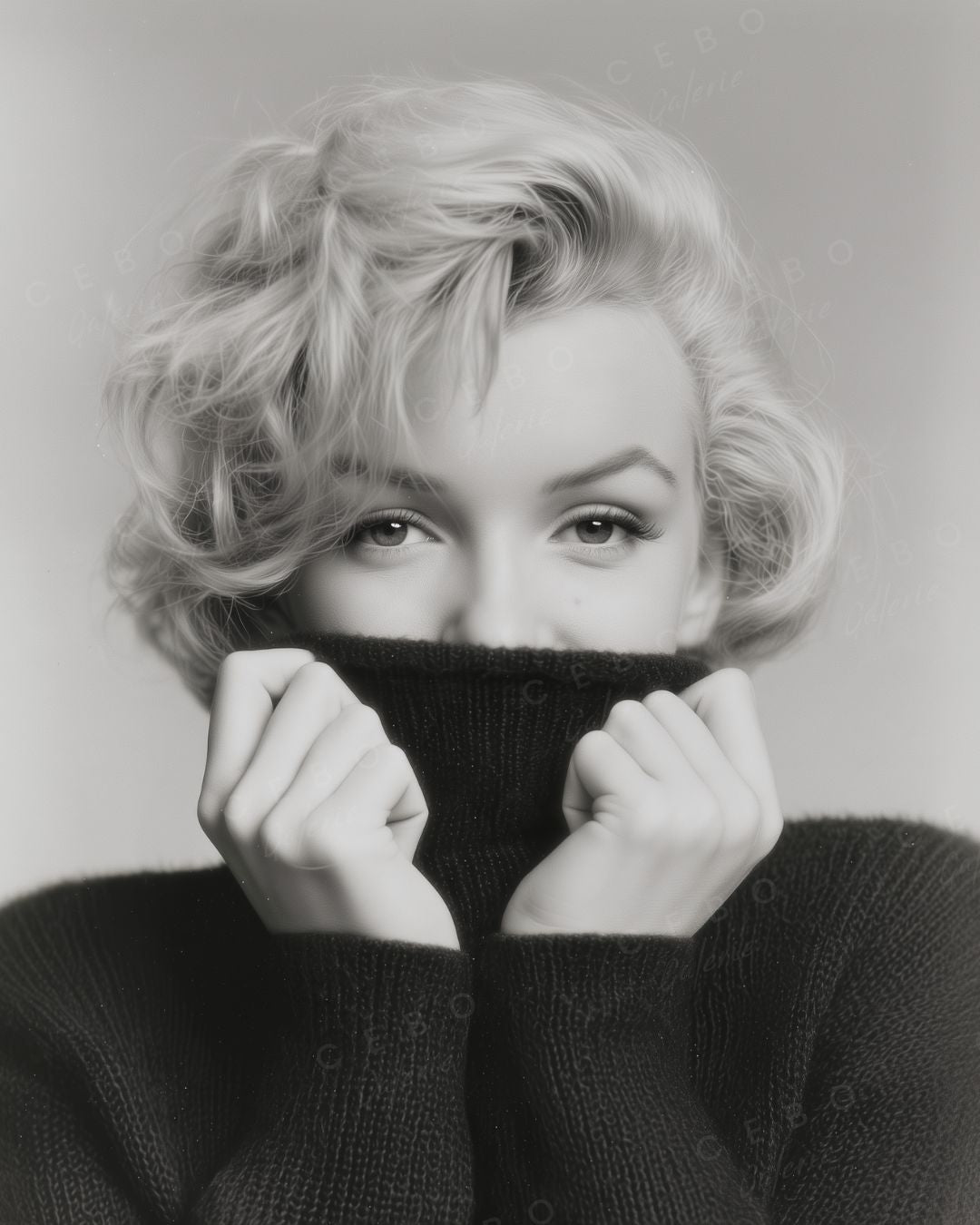 Gerahmter Kunstdruck „Secret Marilyn“