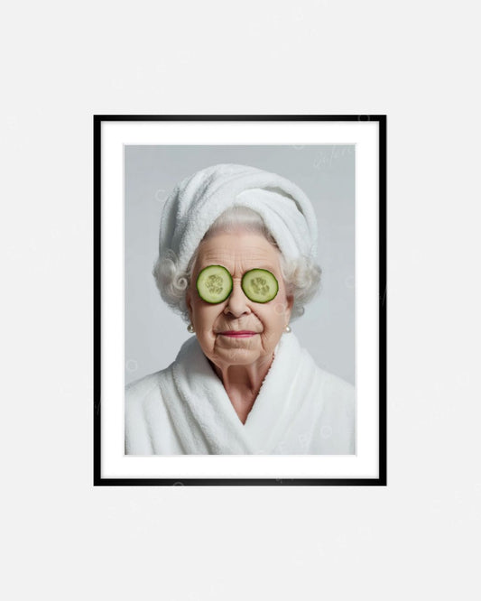 Gerahmter Kunstdruck „SPA Queen“