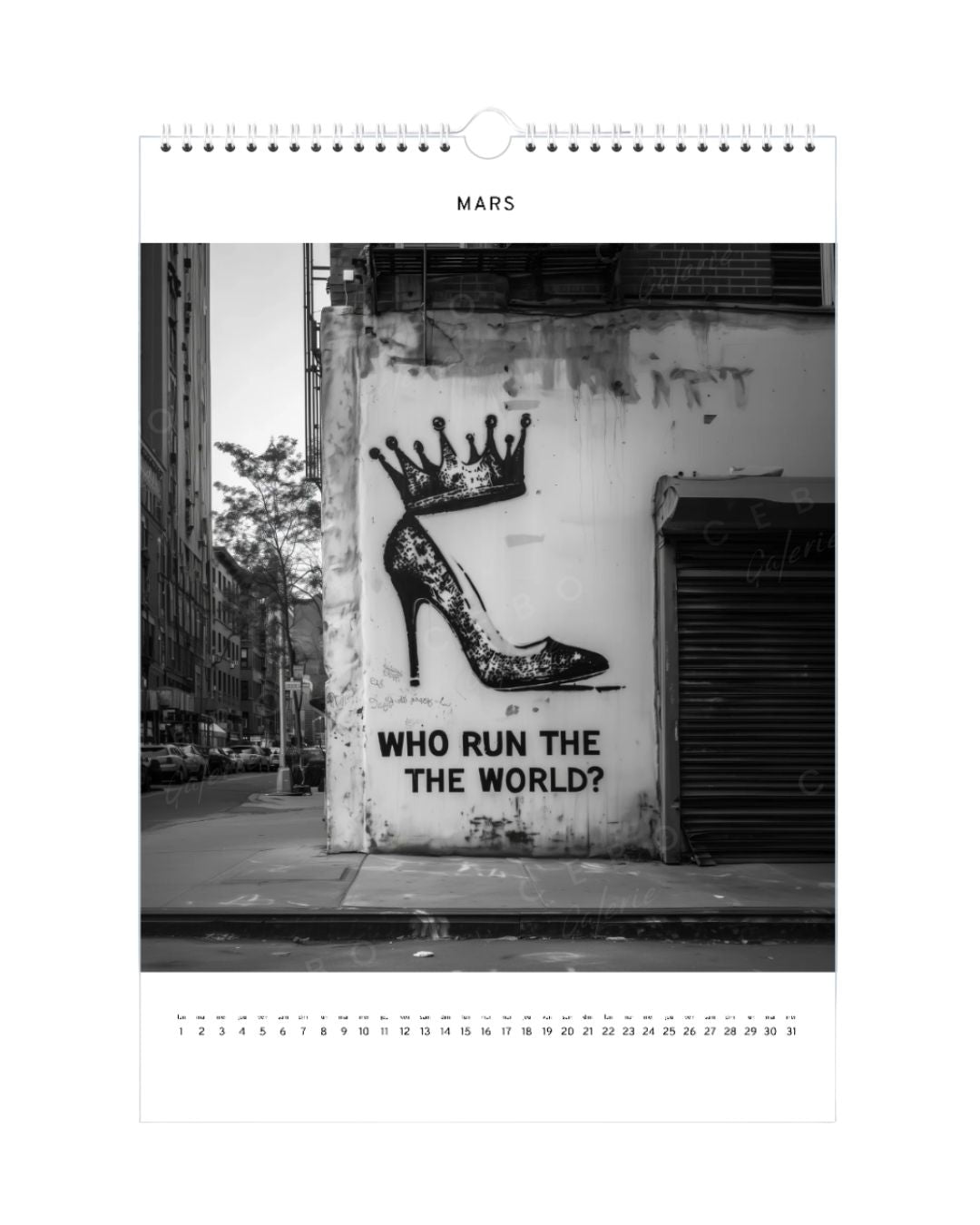 2027 “Street Art” Calendar
