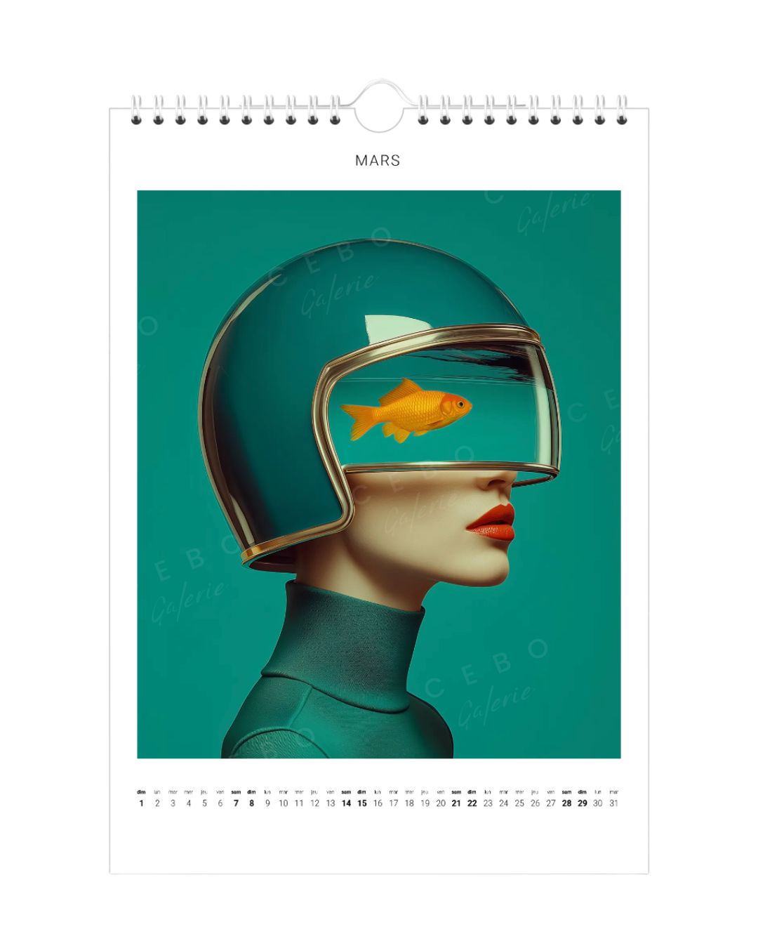 Calendrier 2026 “Féminité”