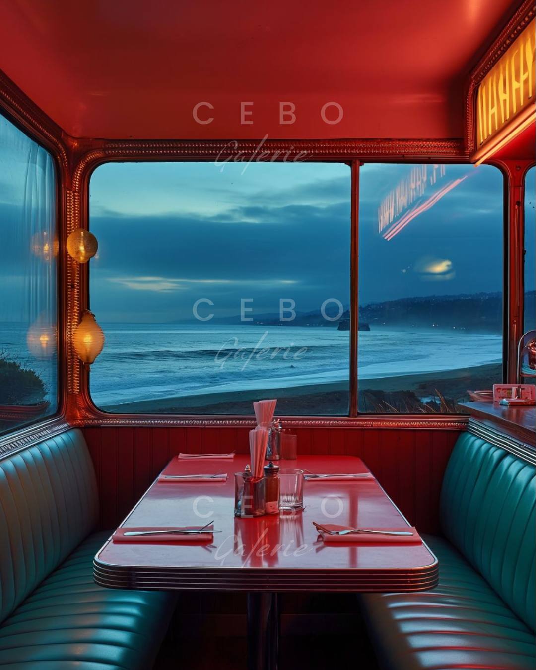 Dinner with a View Poster