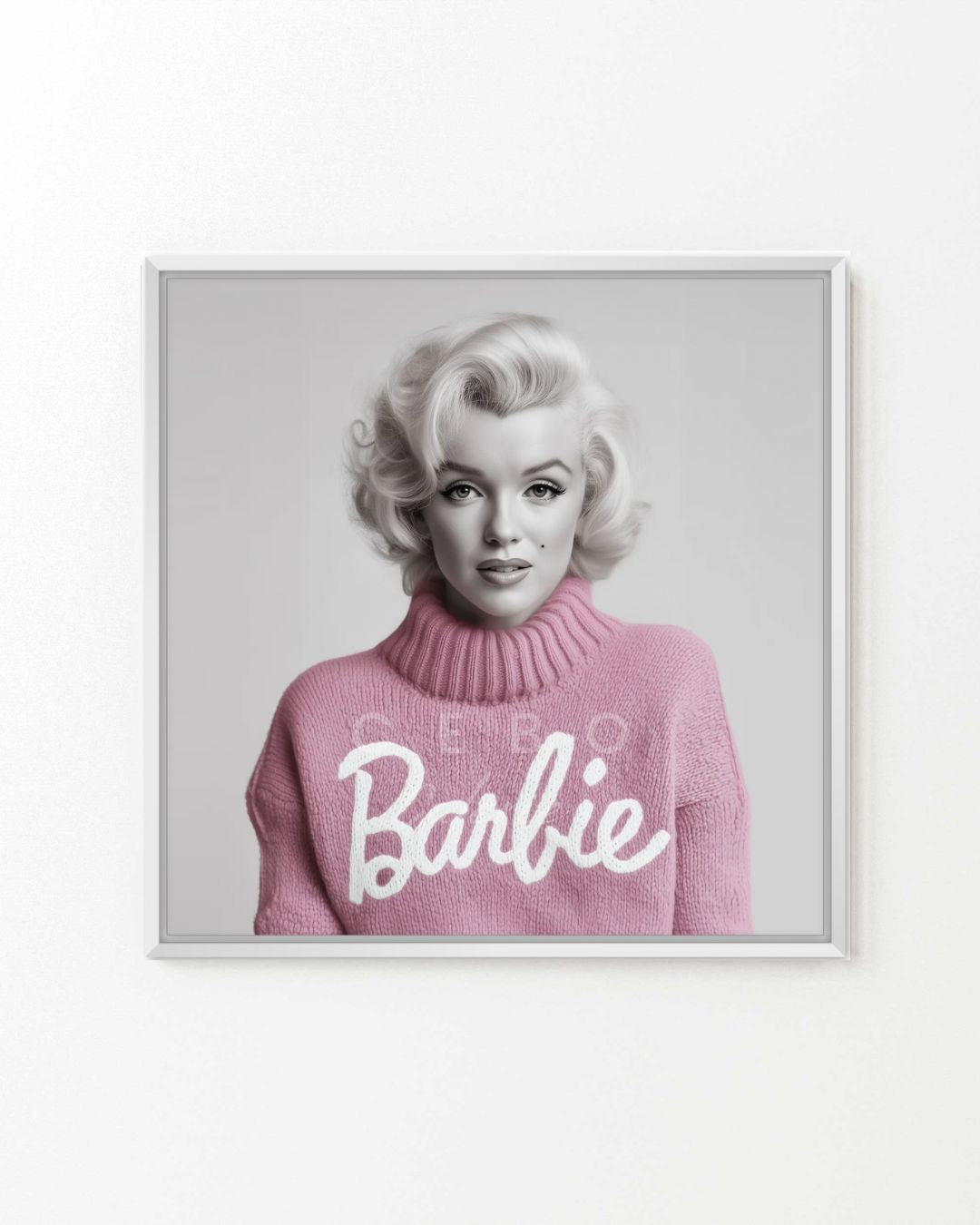 Barbie Marilyn Painting - Unique Copy