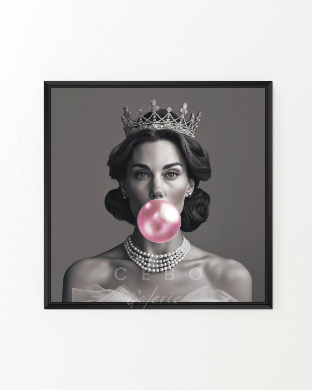 Kate's Bubbles Painting - Unique Copy