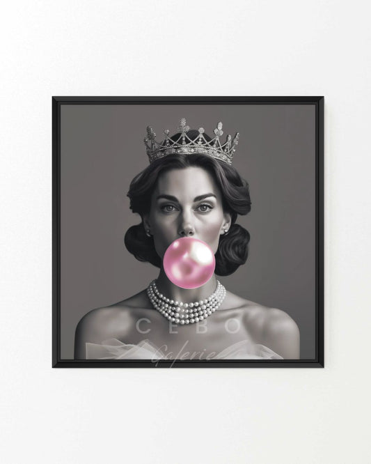 Kate's Bubbles Painting - Unique Copy