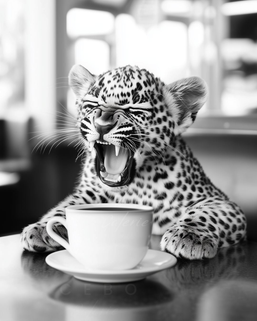 Tableau Café Sauvage - Exemplaire Unique