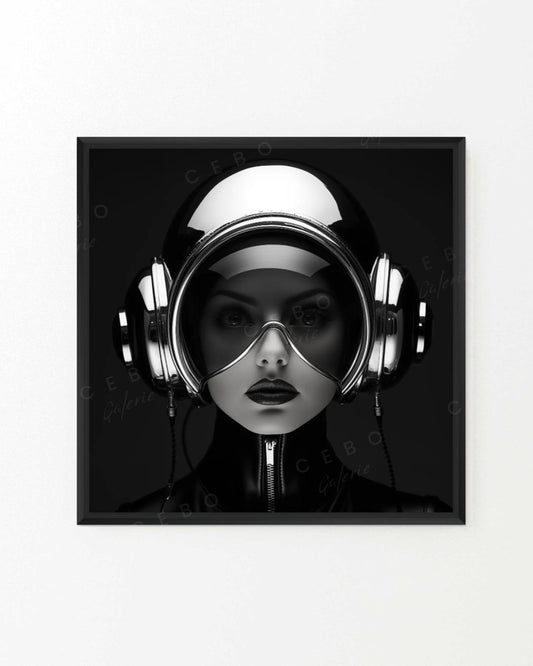 Tableau Chrome Muse - Exemplaire Unique