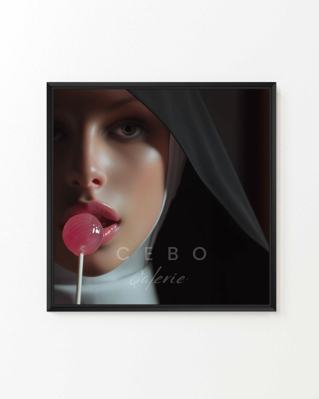 Tableau Confession Sucrée - Exemplaire Unique