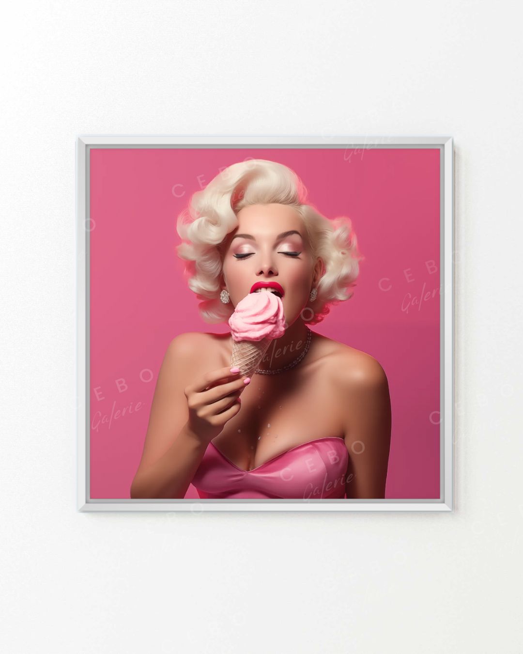 Iconic Delight Painting - Unique Copy