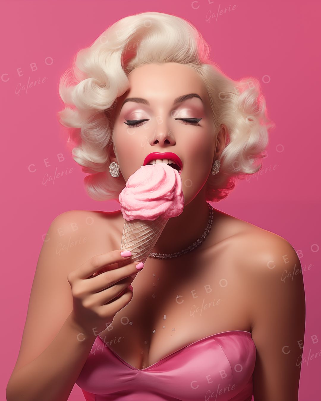 Iconic Delight Painting - Unique Copy