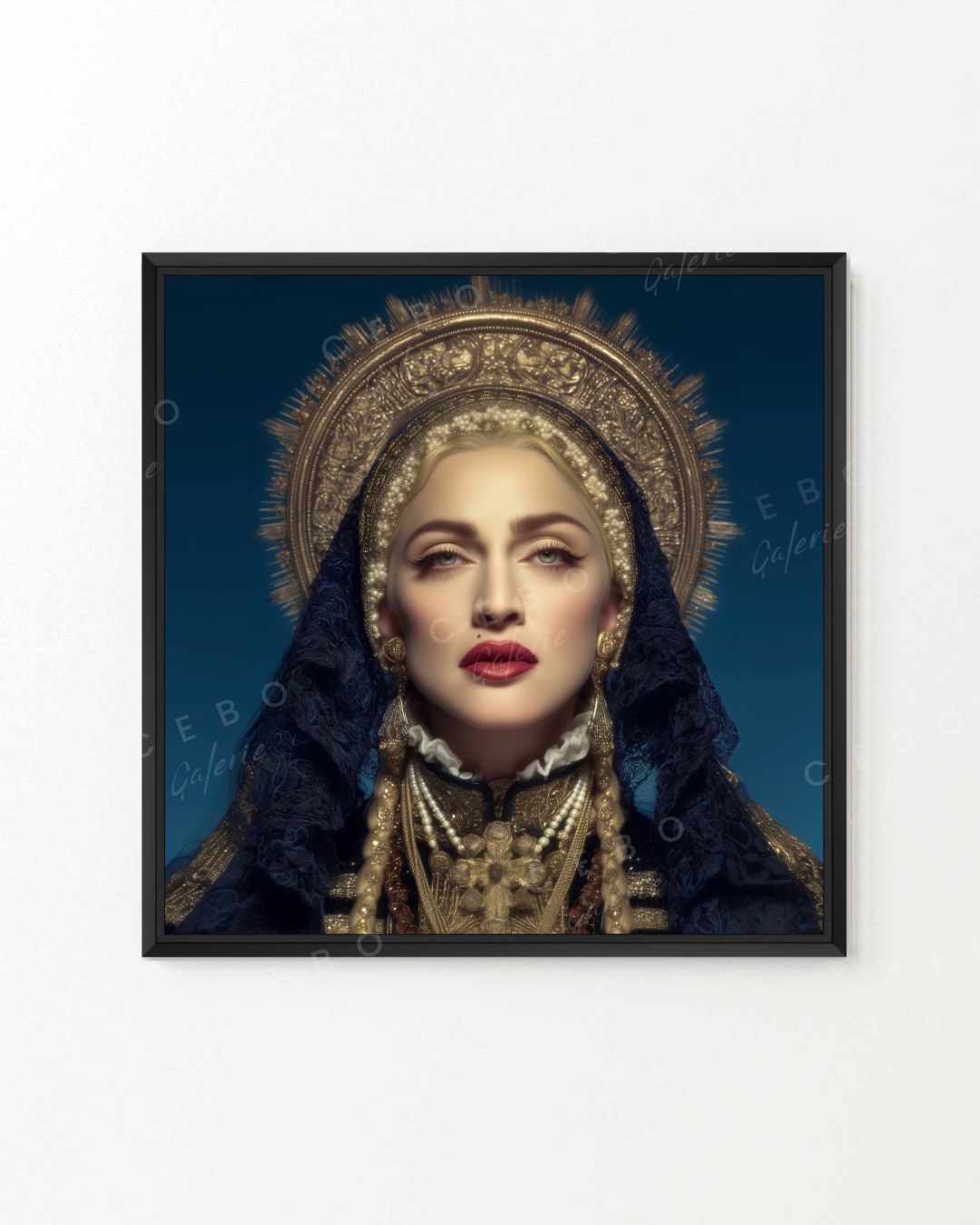 Tableau Divine Madonna - Exemplaire Unique