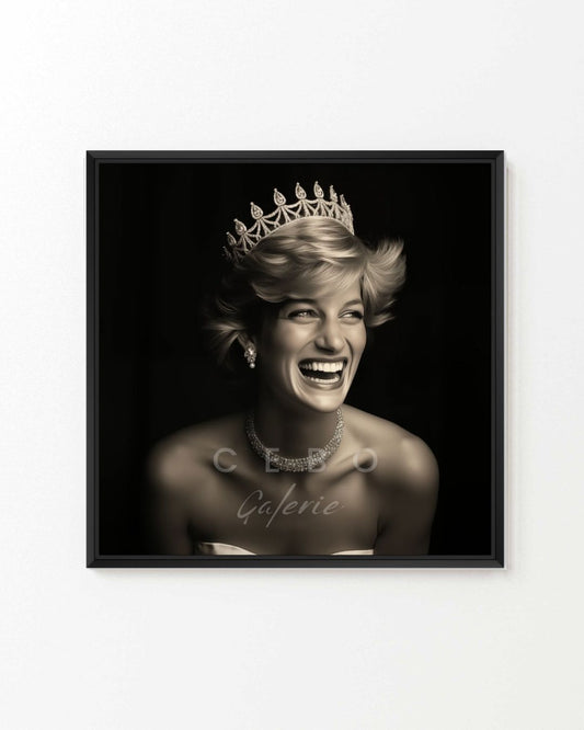 Diana's Radiance Painting - Unique Copy