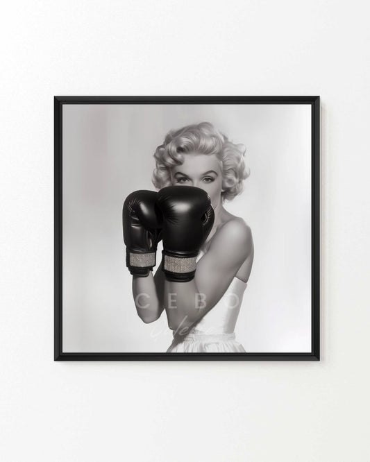 Marilyn's Fight Painting 2 - Unique Copy