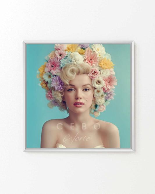 Marilyn Blossom Painting - Unique Copy