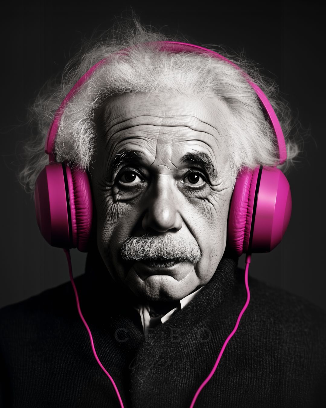 Einstein Symphony Painting - Unique Copy