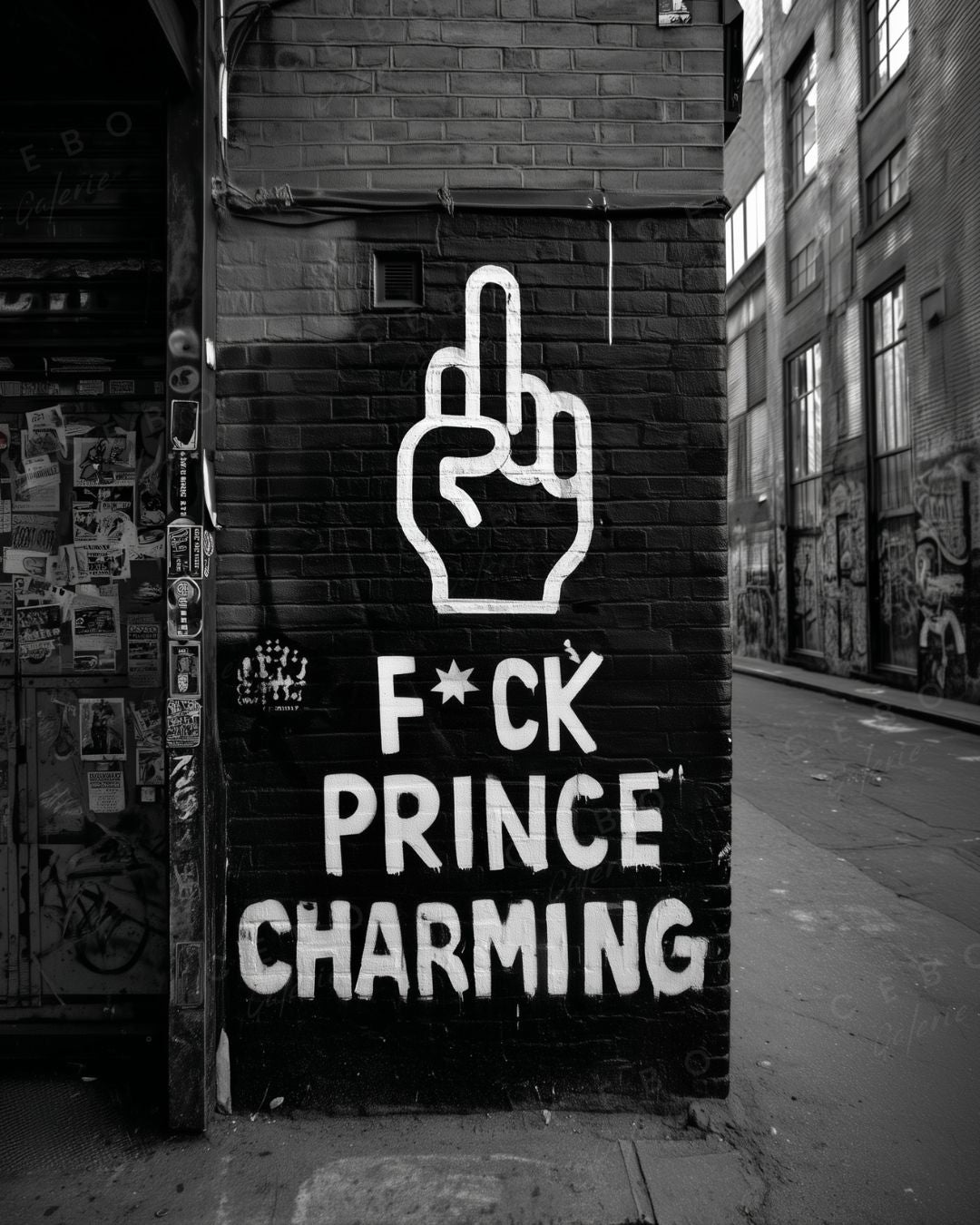 F*ck Prince Charming Painting - Unique Copy