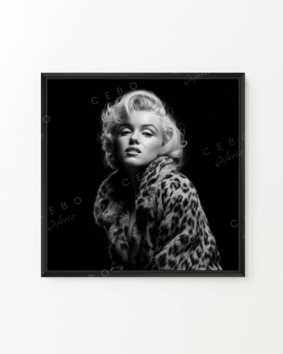 Tableau Féline Marilyn - Exemplaire Unique