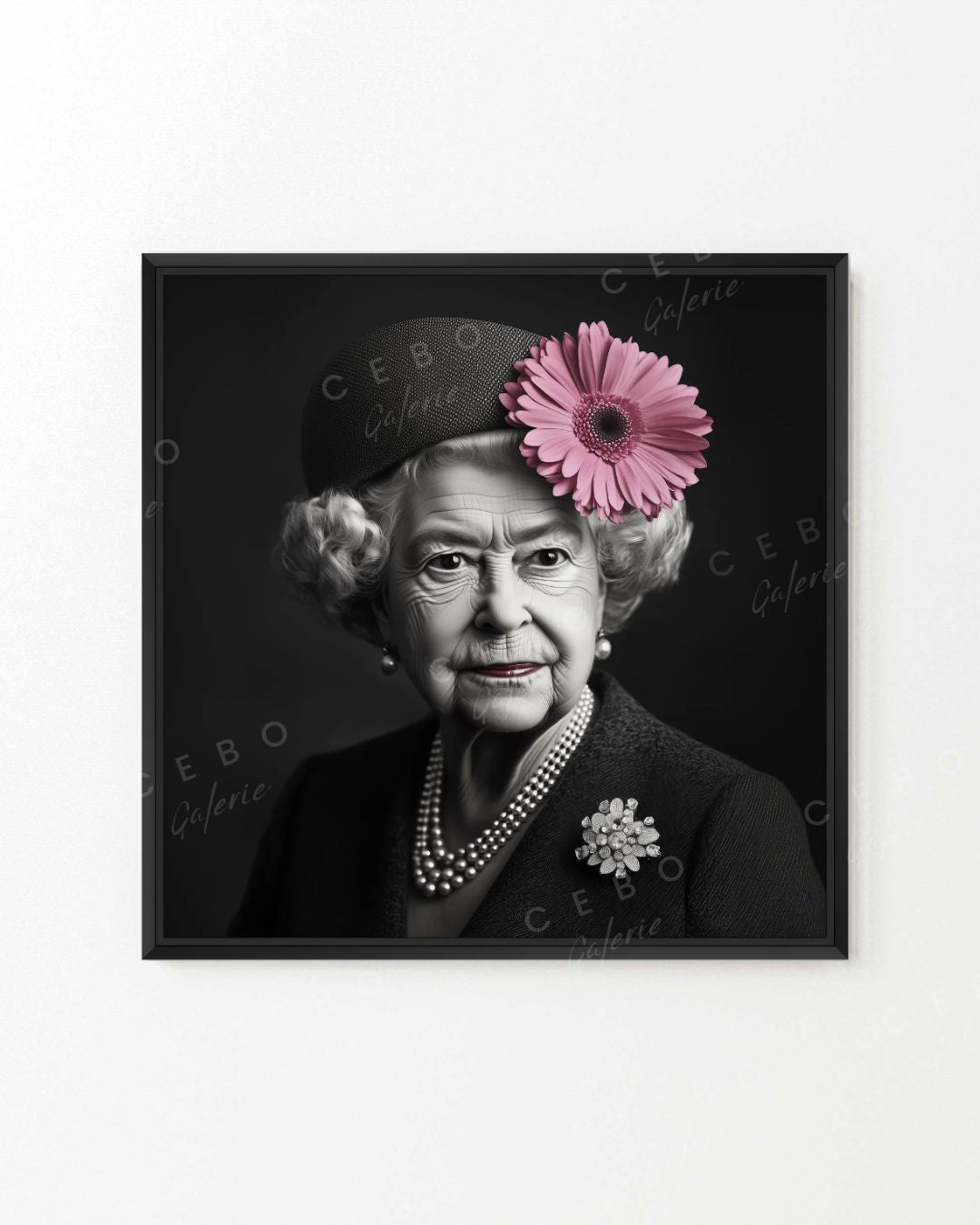 Queen Flower Painting - Unique Copy