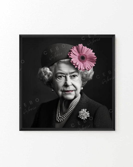 Queen Flower Painting - Unique Copy