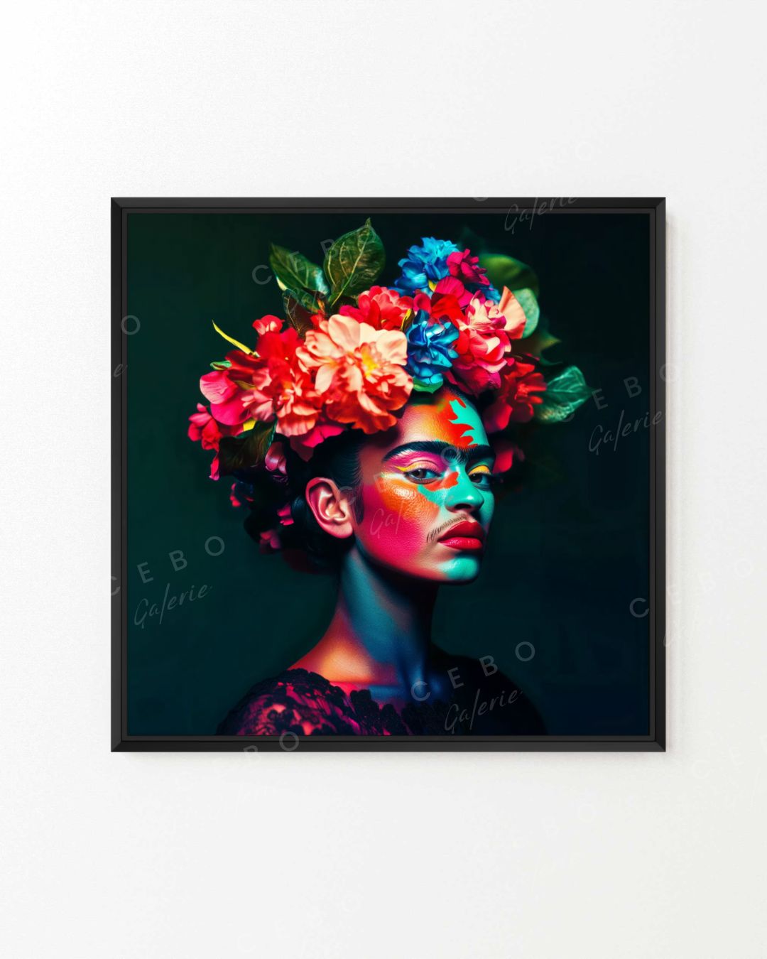 Frida Color Painting - Unique Copy