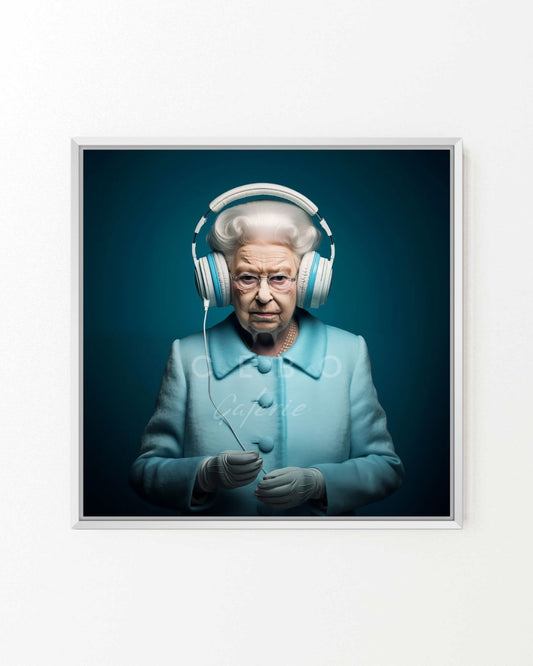 Tribute to the Queen Painting - Unique Copy