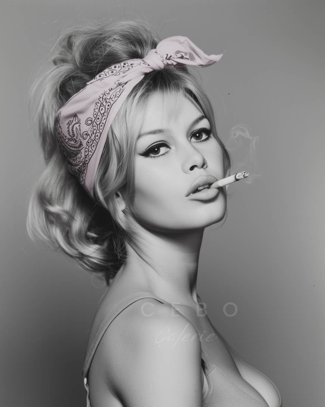Insolent Bardot Painting - Unique Copy