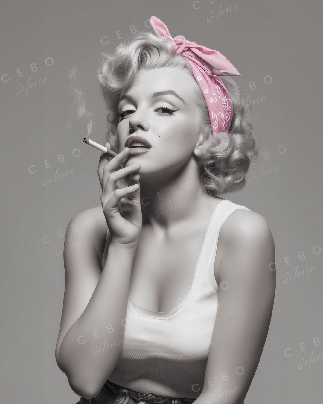 Tableau Insolente Marilyn - Exemplaire Unique