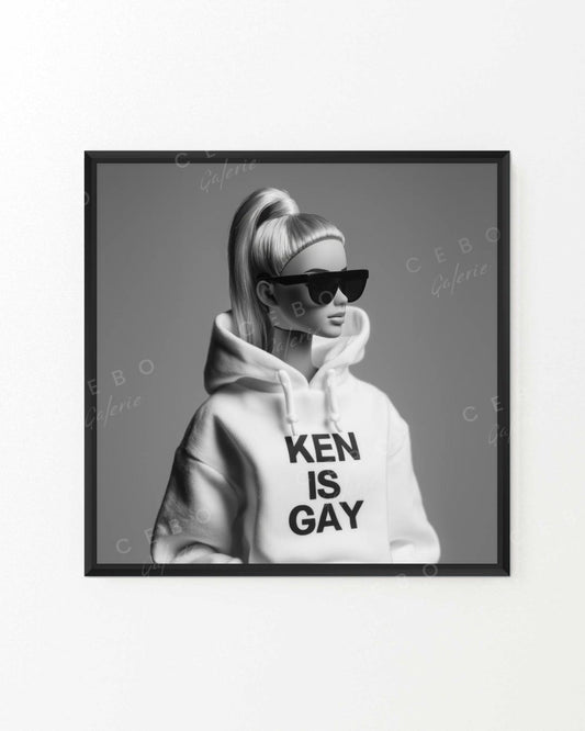 Tableau Ken is Gay - Exemplaire Unique