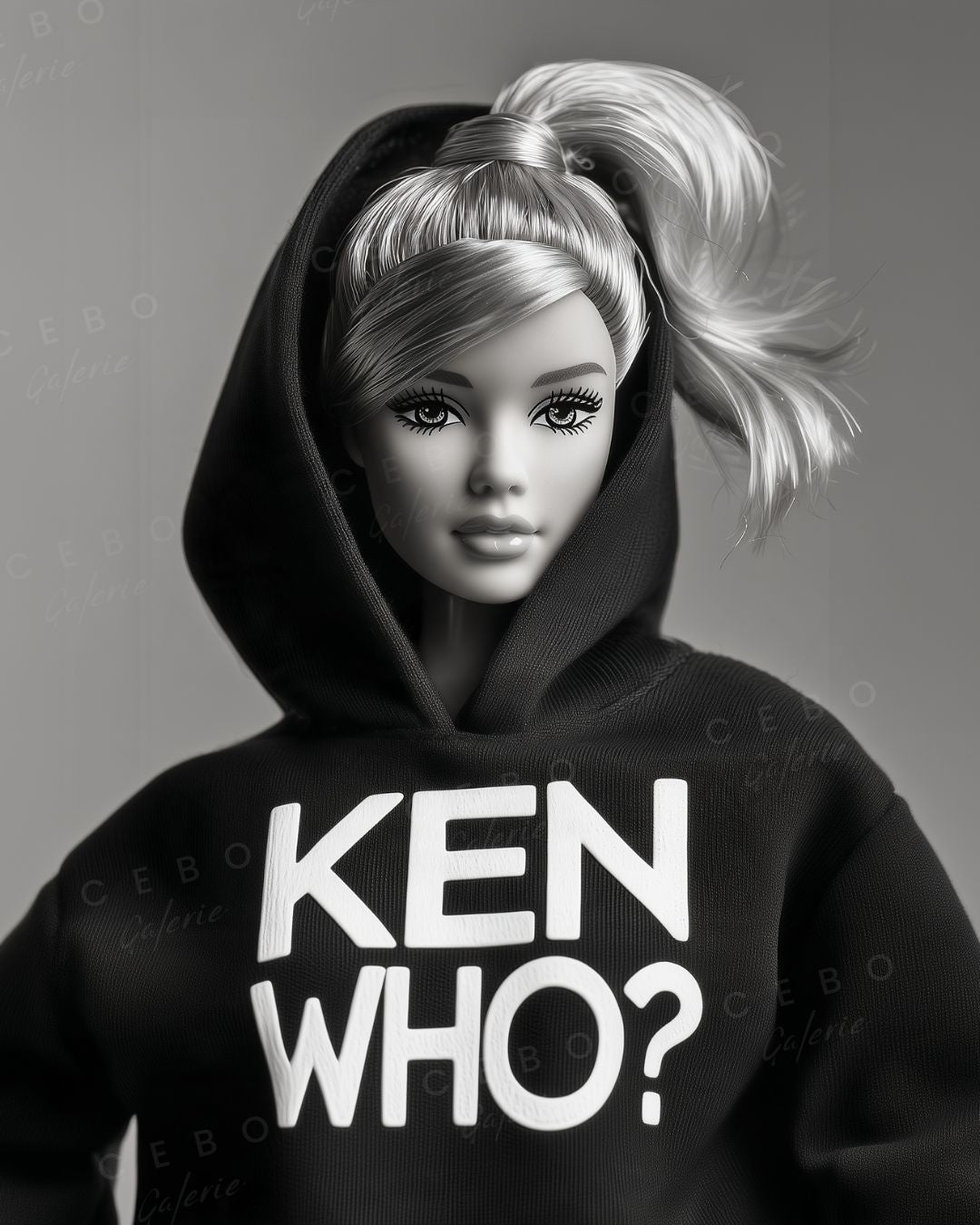 Kunstwerk „Ken Who?“ – Unikat