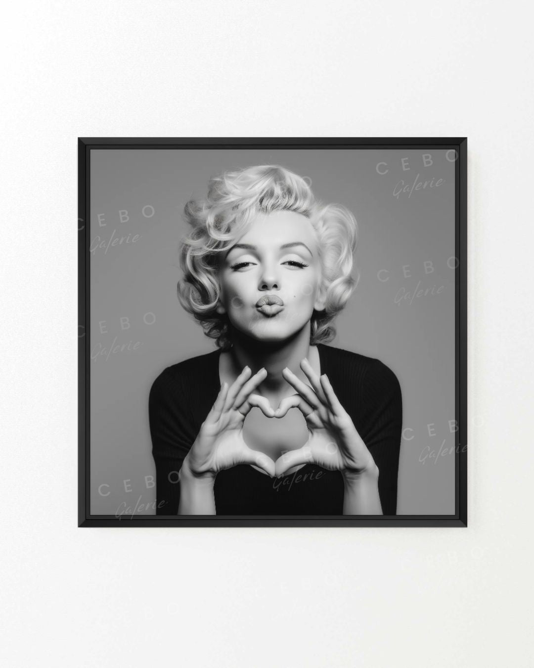 Tableau Love Marilyn - Exemplaire Unique