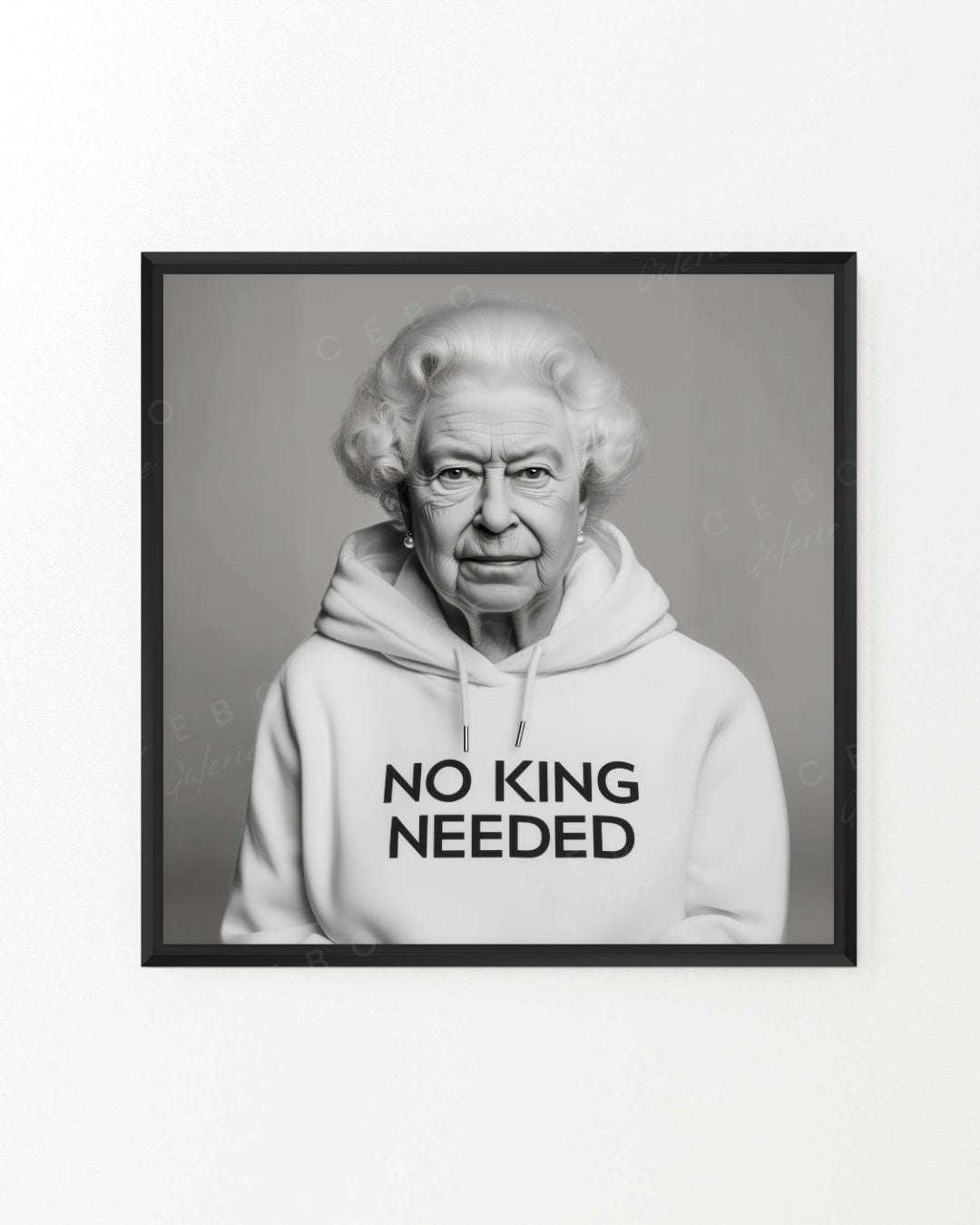 Gemälde NO KING NEEDED – Einzelstück