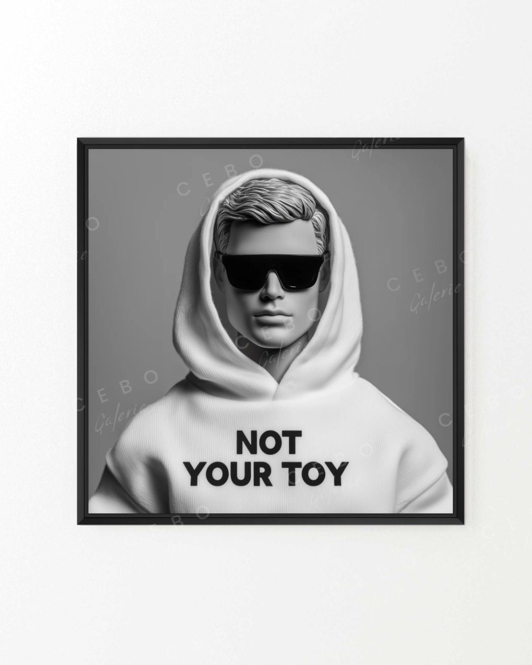 Gemälde Not Your Toy – Einzelstück