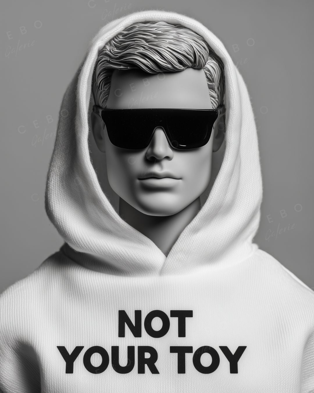 Gemälde Not Your Toy – Einzelstück