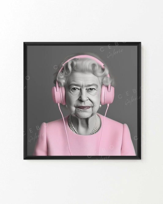 Pink Queen Painting - Unique Copy