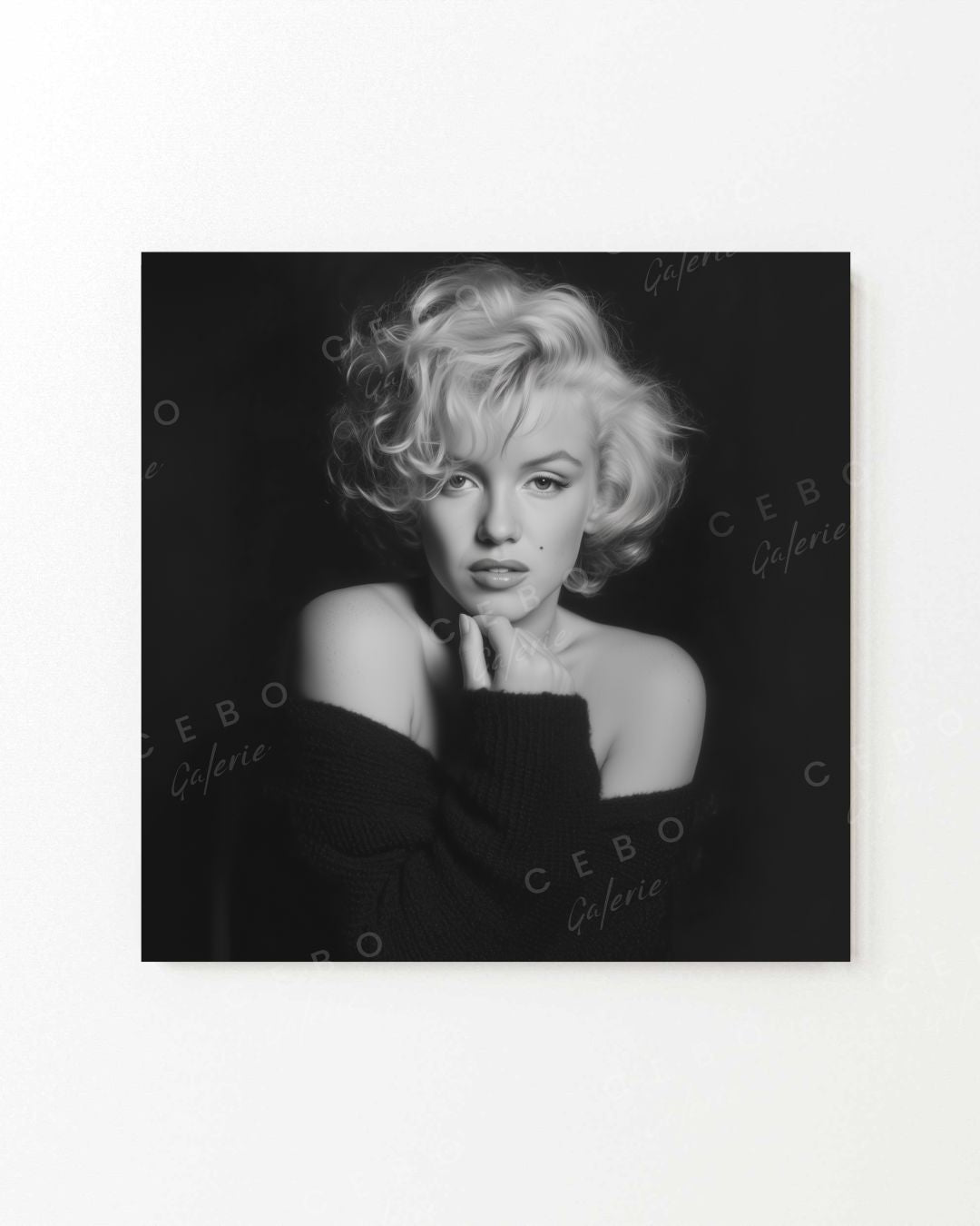 Painting of Marilyn's Gaze - Unique Copy