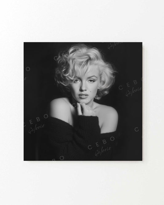 Painting of Marilyn's Gaze - Unique Copy