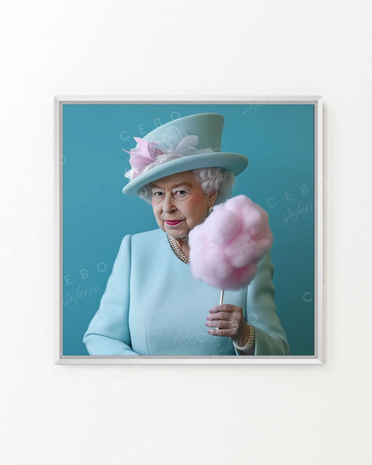 Tableau Reine de la Gourmandise - Exemplaire Unique