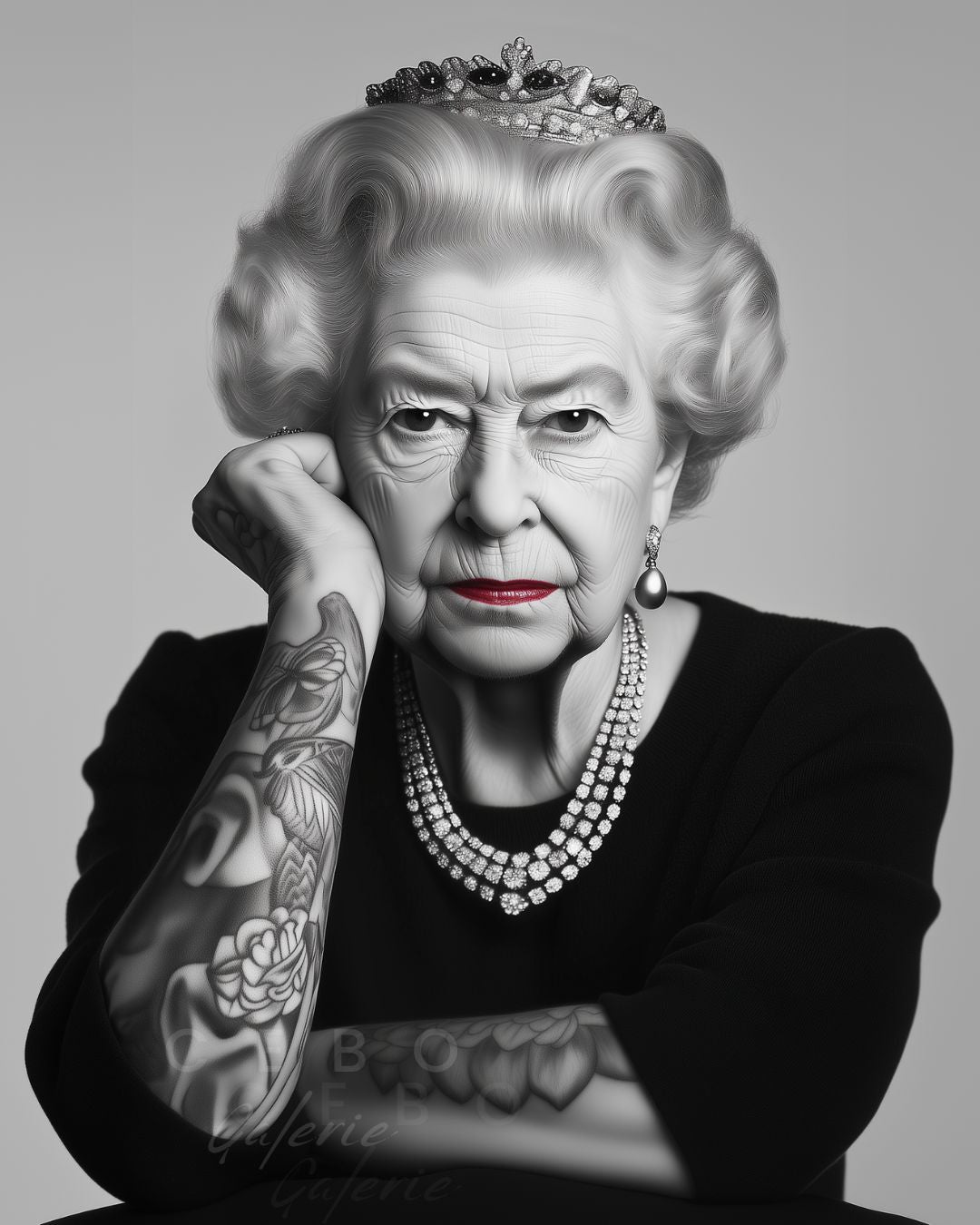 Rebel Queen Painting - Unique Copy