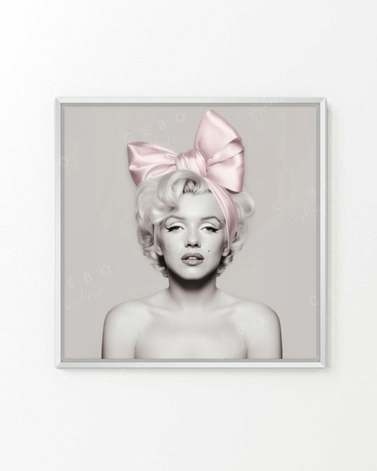 Rose Marilyn Painting - Unique Copy