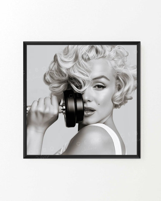 Tableau Strong Marilyn - Exemplaire Unique