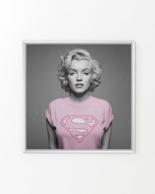 Tableau Super Marilyn - Exemplaire Unique