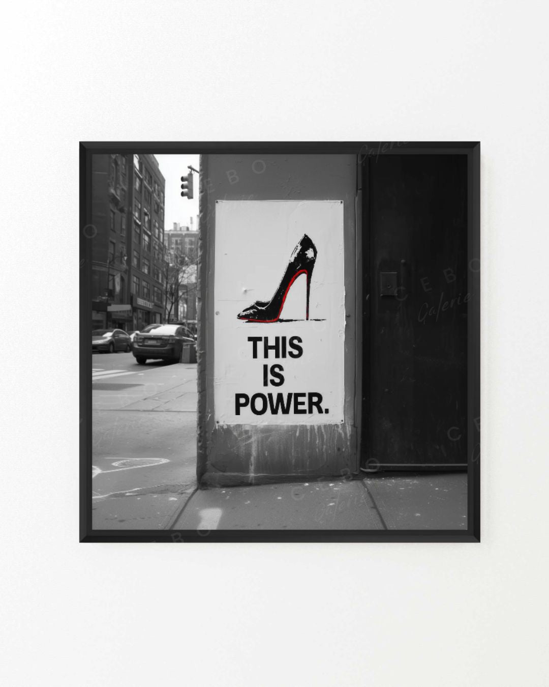 Tableau This is Power. - Exemplaire Unique