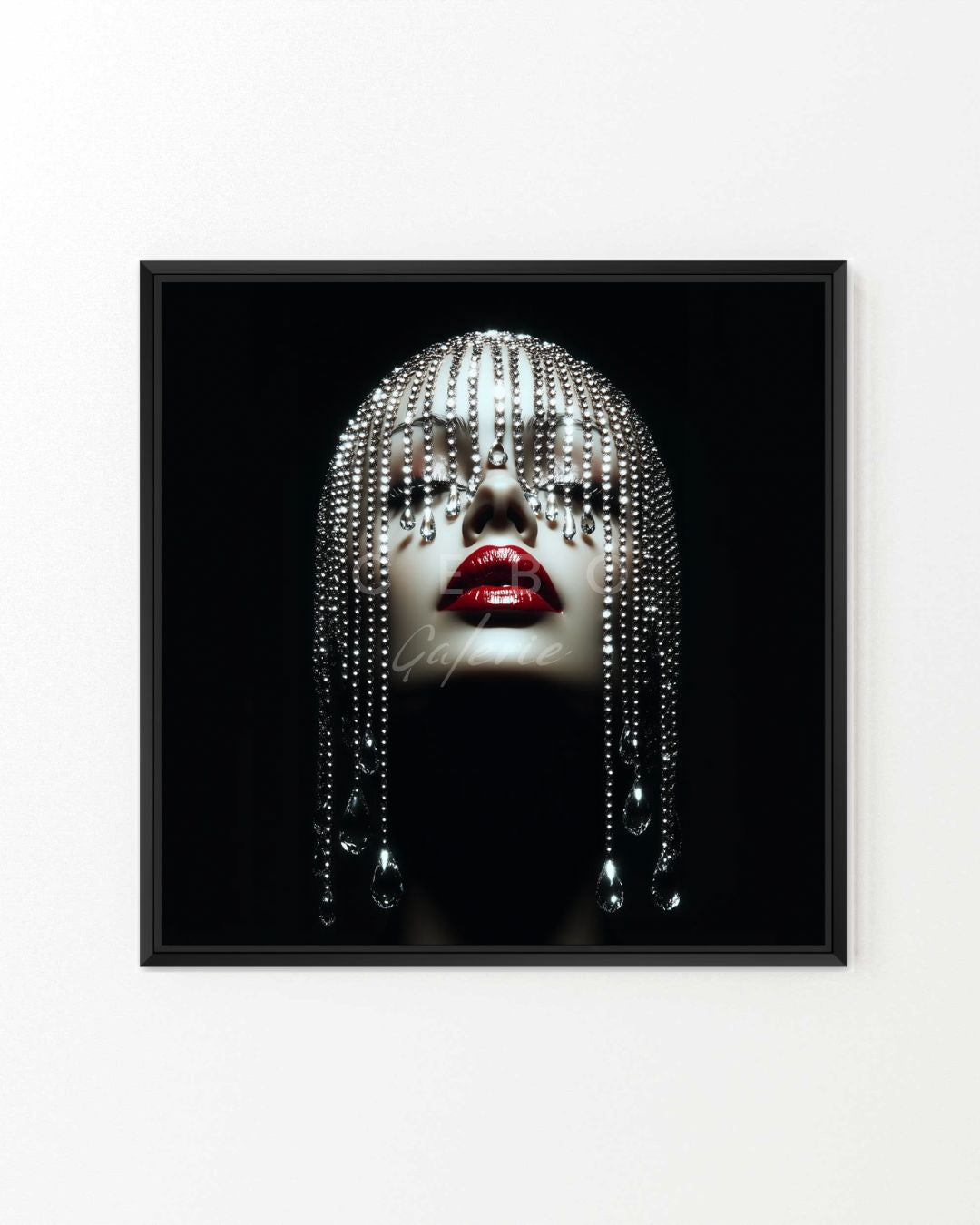 Tableau Femme Fatale - Exemplaire Unique