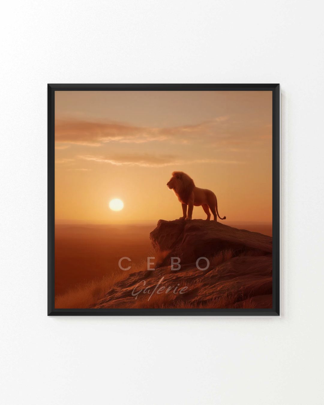 Tableau Roi Soleil - Exemplaire Unique